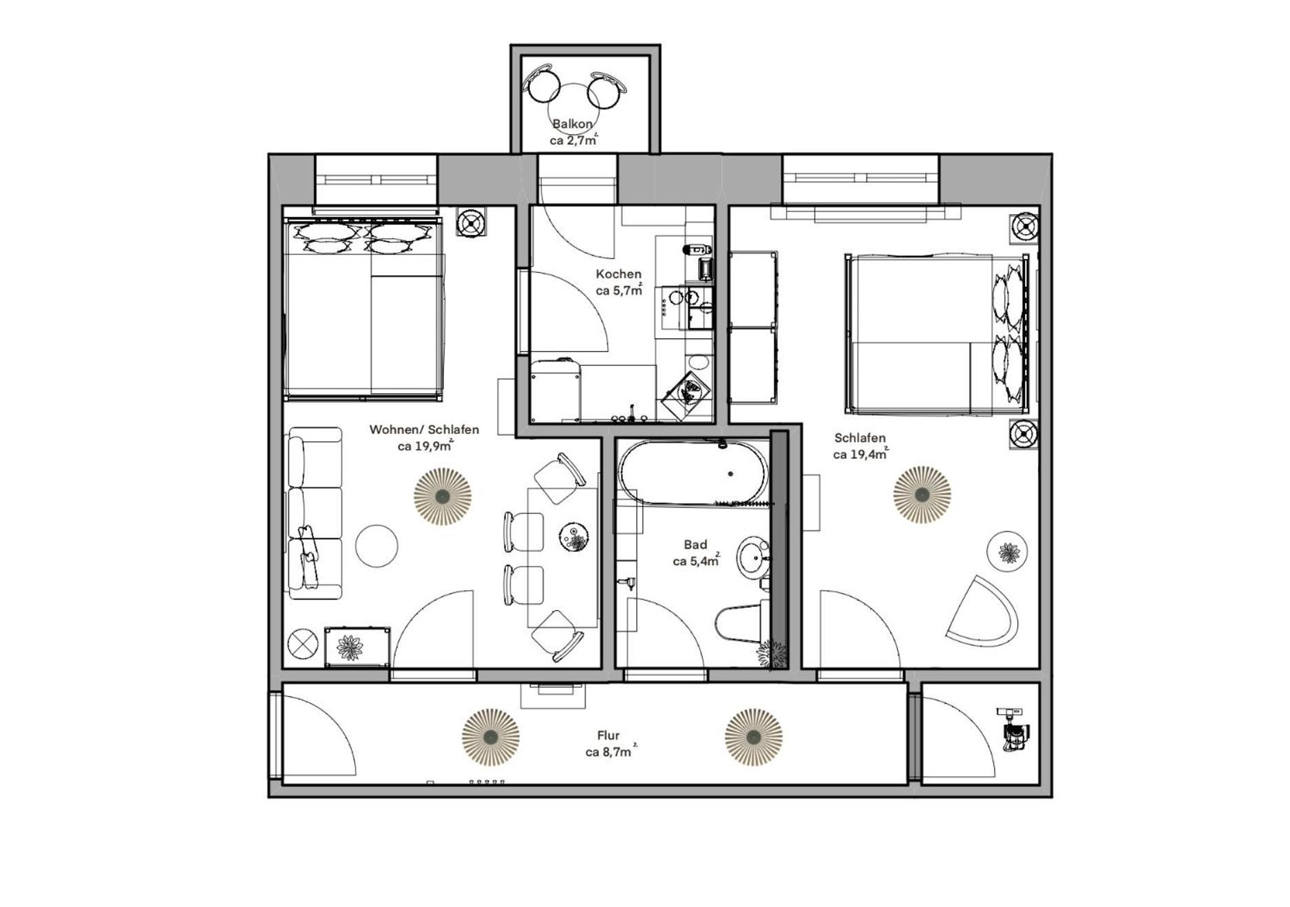 Pineapple Zwinger Appartement